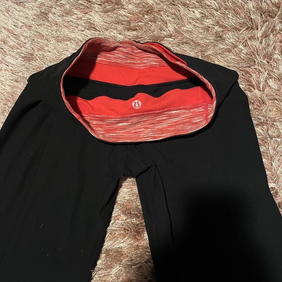 Lululemon reversable capris! - Picture 2 of 2